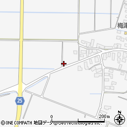 山形県東根市長瀞6438-6周辺の地図