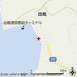 出島港旅客船ターミナル（シーパル女川汽船）周辺の地図