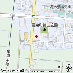 ウエルシア東根温泉町店周辺の地図