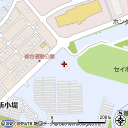 石巻市立病院開成仮診療所周辺の地図