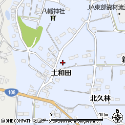 宮城県石巻市蛇田土和田周辺の地図