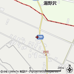 山形県西村山郡河北町岩木1257-1周辺の地図