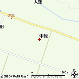 宮城県黒川郡大和町吉田中原周辺の地図