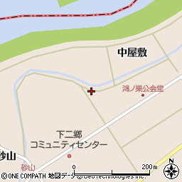 宮城県遠田郡美里町二郷蔵人主一号周辺の地図