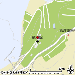龍洞院周辺の地図