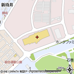 石巻市博物館周辺の地図