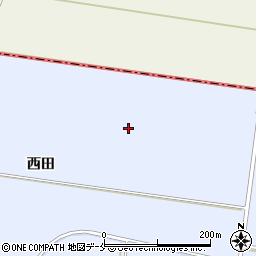 河南矢本土地改良区　中区第一排水機場周辺の地図