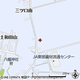 宮城県石巻市蛇田新山崎233-3周辺の地図