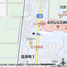 快晴薬局東根店周辺の地図