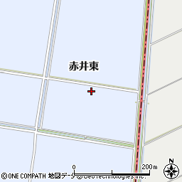 宮城県東松島市赤井東周辺の地図