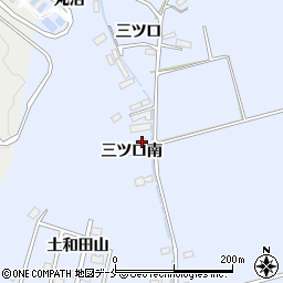 宮城県石巻市蛇田三ツ口南4周辺の地図