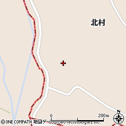 宮城県石巻市北村（矢返）周辺の地図
