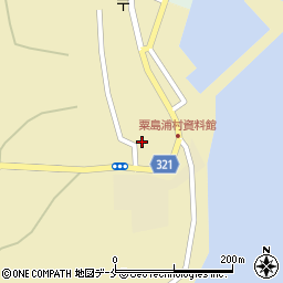 新潟県岩船郡粟島浦村156周辺の地図