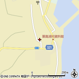 新潟県岩船郡粟島浦村155周辺の地図