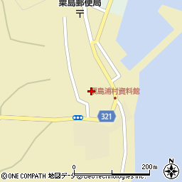 新潟県岩船郡粟島浦村151周辺の地図