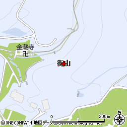 宮城県石巻市南境衡山周辺の地図