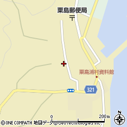 新潟県岩船郡粟島浦村179周辺の地図