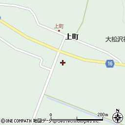宮城県大郷町（黒川郡）大松沢（中江）周辺の地図