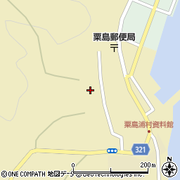 新潟県岩船郡粟島浦村101周辺の地図