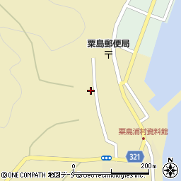 新潟県岩船郡粟島浦村103周辺の地図