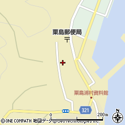 新潟県岩船郡粟島浦村127周辺の地図