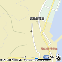 新潟県岩船郡粟島浦村107周辺の地図