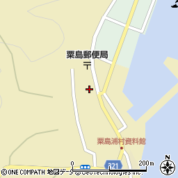新潟県岩船郡粟島浦村125周辺の地図