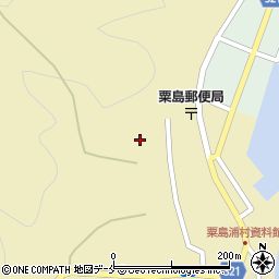 新潟県岩船郡粟島浦村79周辺の地図