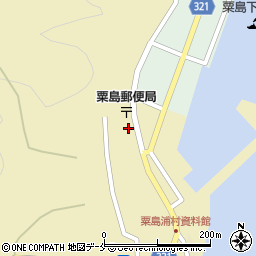 新潟県岩船郡粟島浦村121周辺の地図