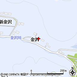 宮城県石巻市南境（金沢）周辺の地図