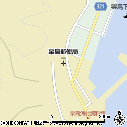 新潟県岩船郡粟島浦村119周辺の地図