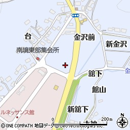 宮城県石巻市南境金沢前周辺の地図