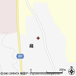 宮城県黒川郡大衡村奥田蔵周辺の地図