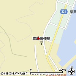 新潟県岩船郡粟島浦村21周辺の地図