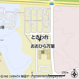 宮城県黒川郡大衡村ときわ台周辺の地図