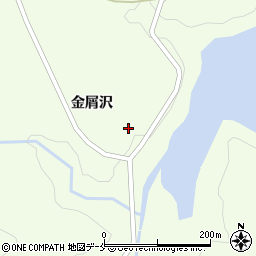 宮城県大和町（黒川郡）吉田（金屑沢）周辺の地図