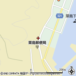 新潟県岩船郡粟島浦村14周辺の地図