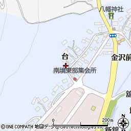 宮城県石巻市南境台周辺の地図