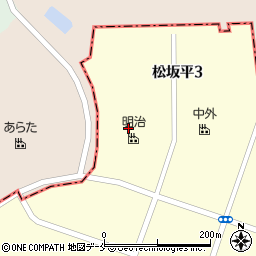 明治ロジテック株式会社　東北支店周辺の地図