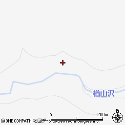 楢山沢周辺の地図