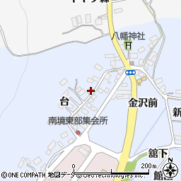 宮城県石巻市南境台198-1周辺の地図