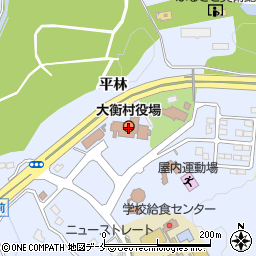 大衡村役場周辺の地図