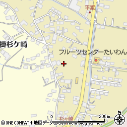 宮城県大崎市鹿島台平渡（杉ケ崎）周辺の地図