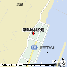 新潟県岩船郡粟島浦村周辺の地図