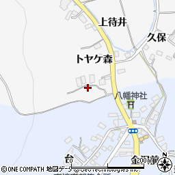 宮城県石巻市北境トヤケ森2周辺の地図