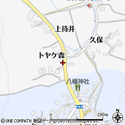 宮城県石巻市北境トヤケ森21-4周辺の地図