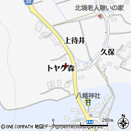 宮城県石巻市北境トヤケ森21周辺の地図
