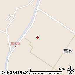 宮城県石巻市高木（新荊島）周辺の地図
