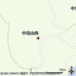 宮城県大和町（黒川郡）吉田（中見山西）周辺の地図