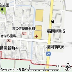 ヤマザワ村山店周辺の地図